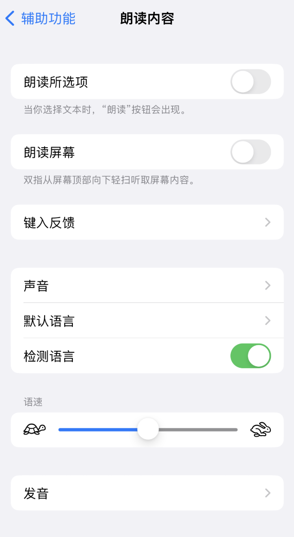 城关苹果服务网点分享iOS 16 小技巧：让 iPhone 朗读屏幕上的内容或所选择的文本 